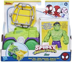 Disney Set de joaca Spidey and his Amazing Friends - Figurina si accesoriu, Hulk Figurina