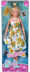 Simba Toys Papusa Steffi Love - Sunflower, rochita alba Papusa