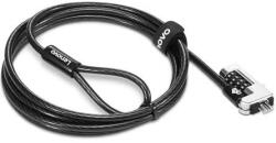 Lenovo NanoSaver Combination Cable Lock notebook biztonsági zár fekete (4XE1F30277)