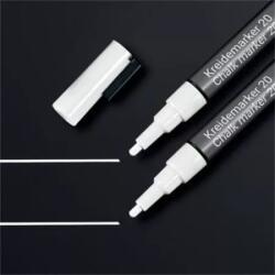 Sigel 1-2 mm Folyékony Kréta Marker - Fehér 2 db / Csomag