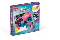 Maped Számfestő készlet, , MAPED CREATIV "Paint by number", leopárd és madár (IMAC907086) - webpapir