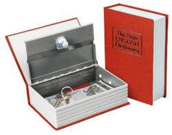 Extol CRAFT pénzkazetta, könyv típusú, 2db kulccsal, változó színekben, festett acél ; 245×155×55mm (99025) (99025)