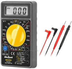 Rebel Tools Mérőműszer, digitális multiméter, RB-830 (MRB830)