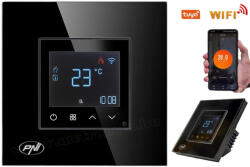 PNI Intelligens Wifi okos termosztát Gázkazánhoz és elektromos fűtéshez MCT25B-WIFI TuyaSmart Fekete (MCT25BWIFI)