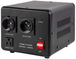 KEMOT Feszültség átalakító konverter 230V/110V 1600W Kemot Z3423-2000VA (Z3423-2000VA)