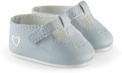Corolle Pantofi Ankle strap Shoes Grey Mon Grand Poupon Corolle pentru păpușa gri de 36 cm de la 3 ani (COCFW20)