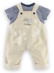 Corolle Îmbrăcăminte T-Shirt & Ecru Overalls Loire Riverside Mon Grand Poupon Corolle pentru păpușă de 36 cm de la 24 luni (CO141560)