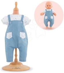 Corolle Set de hăinuță T-shirts&Overalls Mon Grand Poupon Corolle pentru păpușa de jucărie de 36 cm de la 24 de luni (CO140600)