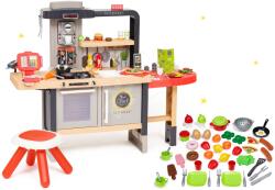 Smoby Restaurant cu bucătărie electronică Chef Corner Restaurant Smoby cu alimente și vase 50 piese (SM312303-39) Bucatarie copii
