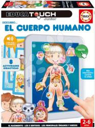 Educa Tabletă electronică El Cuerpo Humano Educa Învățăm despre corpul uman în spaniolă de la vârsta de 2 ani (EDU19174)