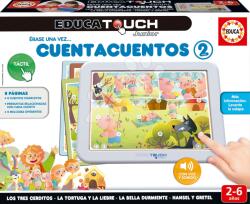 Educa Tabletă electronică Nuevo Cuentacuentos Educa cu 4 povești și activități în spaniolă de la 2 ani (EDU17952)