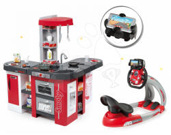 Smoby Set bucătărie Tefal Studio XXL Smoby cu bule magice şi simulator electronic V8 Driver (SM311025-17) Bucatarie copii