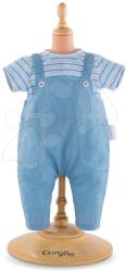 Corolle Îmbrăcăminte Striped T-shirt&Overall Mon Grand Poupon Corolle pentru păpușa de 36 cm de la 24 luni (CO140080)