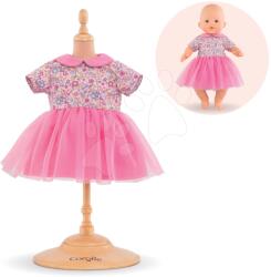 Corolle Rochiță Dress Pink Sweet Dreams Mon Grand Poupon Corolle pentru păpușa de jucărie de 36 cm de la 24 de luni (CO140580)
