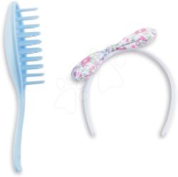 Corolle Cordeluță cu perie Hair Brush Set Flowers Corolle pentru păpușă de 36 cm de la 4 ani (CO212030)