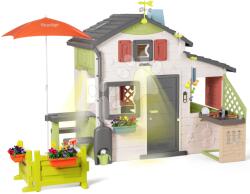 Smoby Căsuță cu dotări complete Friends House DeLuxe Life Smoby extensibilă (SM810250-M) Casuta pentru copii