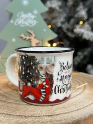 Karácsonyi kávéscsésze Believe in the magic 100ml