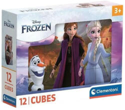 Clementoni Disney - Jégvarázs mesekocka 12 db-os (41192C)