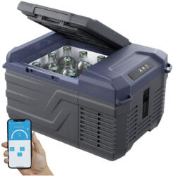 VEVOR Hordozható 9 literes hűtőláda fagyasztó autós hűtőszekrény egyzónás hordozható 45W - NL9 (HUTOSZEKRENY_197988219941)