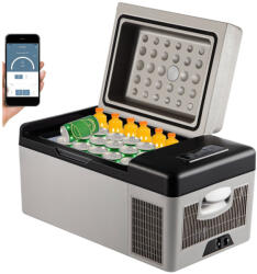 VEVOR 20 literes autós kompresszoros hűtőláda mini hűtőláda utazáshoz (HUTOSZEKRENY_609832138099)