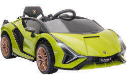  Elektromos gyermekautó Lamborghini SIAN SUV távirányítóval 3-5 éveseknek zöld