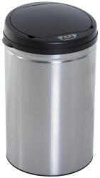 AOSOM Rozsdamentes acél automatikus szemetes 30 literes szenzoros szemeteskuka