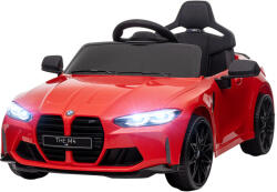 AOSOM Elektromos gyermekautó BMW M4 3-5 km/h távirányítóval 3-5 éveseknek piros