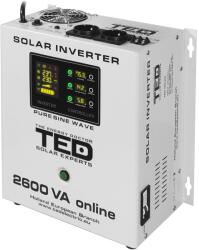 TED Invertor fotovoltaic online TED000293, 2600 VA, 1800 W, MPPT, 2 prize (TED000293)