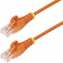StarTech - 5 m-es narancssárga vékony CAT6 Ethernet kábel - N6PAT5MORS (N6PAT5MORS)
