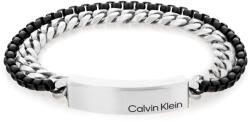 Calvin Klein Brățară dublă bicoloră din oțel Hardware industrial 35000566