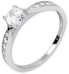 Soliter Brilio Gyönyörű gyűrű kristályokkal 229 001 00753 07 50 mm