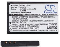 Cameron Sino akku 1000mAh LI-ION (BL-5CT kompatibilis) (CS-NK5CTSL) (CS-NK5CTSL)