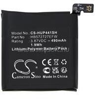 Cameron Sino Li-Polymer akku (3.87V / 490mAh, Huawei HB572727EFW kompatibilis) FEKETE (CS-HUP441SH) (CS-HUP441SH)