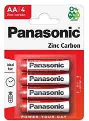 Panasonic elem AA, cink-karbon, 4db/csomag (R6R-4BP_/_R6RZ/4BP) (R6R-4BP_/_R6RZ/4BP)