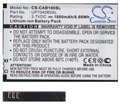 Cameron Sino akku 1800mAh LI-ION (UP704060AL kompatibilis) (CS-CAB100SL) (CS-CAB100SL)