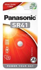 Panasonic gombelem (SR41, 1.55V, ezüst-oxid) 1db/csomag (SR-41EL/1B) (SR-41EL/1B)