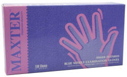 Maxter Gumikesztyű Maxter nitril PÚDER NÉLKÜLI "XL" 200db/doboz, 10doboz/karton (DA503XSZHT9555002112295)