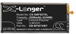 Cameron Sino Li-Polymer akku (3.88V/2200mAh, Samsung EB-BF927ABY kompatibilis, main) FEKETE (CS-SMF927SL) (CS-SMF927SL)