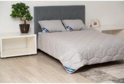 Somnart Bella Paplan szett 180x200, 200g, és 2 párna 50x70 cm, pamut, Szürke
