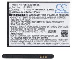 Cameron Sino Li-Ion akku (3.7V/1460mAh, NAVON G13001 kompatibilis) FEKETE (CS-MZD455SL) (CS-MZD455SL)