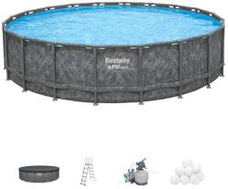 Bestway APX365 Frame Pool kerek medence szett homokszűrővel 610 x 132 cm