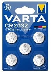 VARTA gombelem (CR2032, 3V, lítium) 5db/csomag (VARTA_06032101415_) (VARTA_06032101415_)