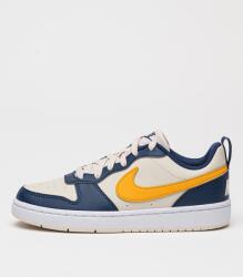Nike Nike, Court Borough műbőr sneaker, Bézs, Tengerészkék, 38.5 EU (DV5456-126-6Y)