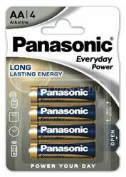Panasonic EVERYDAY POWER szupertartós elem (AA, LR6EPS, 1.5V, alkáli) 4db/csomag (LR6EPS/4BP) (LR6EPS/4BP)