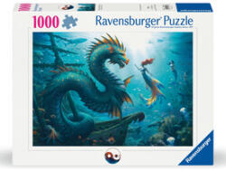 Ravensburger Puzzle 1000 db - Sárkány, sellő, teknős (12001434)