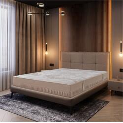 Best Sleep Glamour ortopéd matrac, 200x200x35cm, rugó, 4 cm latex, 7 komfortzóna, bambusz huzat, közepes keménység