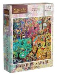Magnolia 1023 db-os puzzle - Rainbow Safari (4102) (4102)