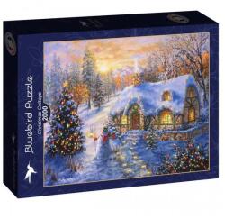 Bluebird Puzzle 2000 db-os puzzle - Christmas Cottage (90516) (90516)