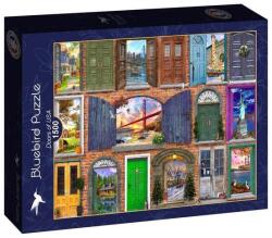 Bluebird Puzzle 1500 db-os puzzle - Doors of USA (90672) (90672)