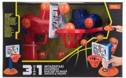 Welora 3 az 1-ben kosárpalánk társasjáték, műanyag, 31, 5x14, 5x19, 5, kék-narancssárga (JM1239659)